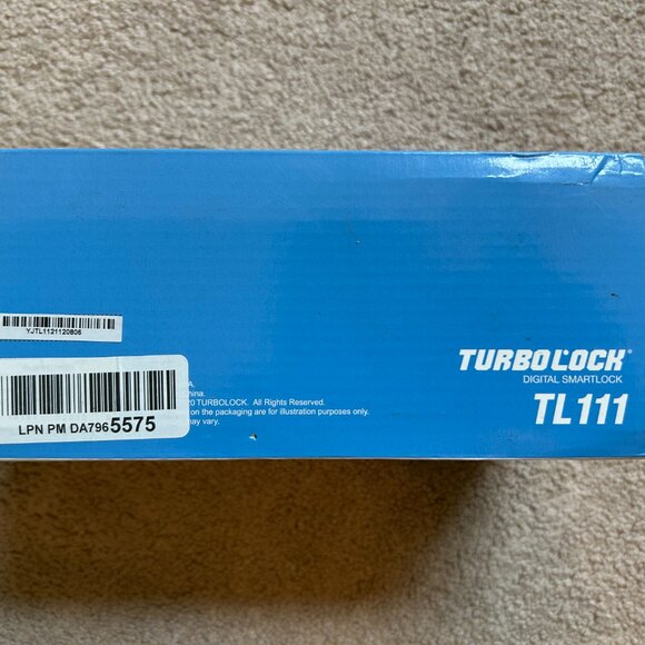 Turbolock Digital Smart lock TL111 NIB - Picture 6 of 7